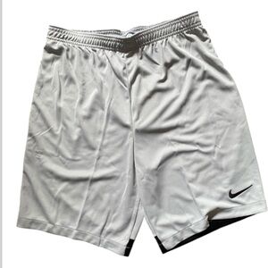 Nike Black and Gray Dri Fit Athletic Shorts Moisture-Wicking Fabric NWT size XL